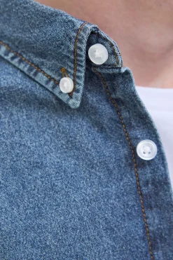 Camisa relaxed fit algod&oacute;n