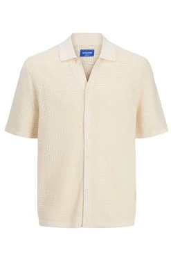 Camisa relaxed fit punto
