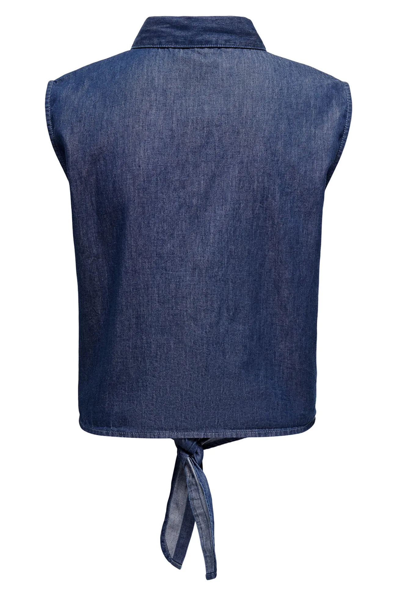 Camisa sin mangas nudo
