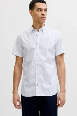 Camisa slim fit estampada