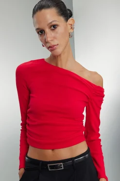 Camiseta asim&eacute;trica