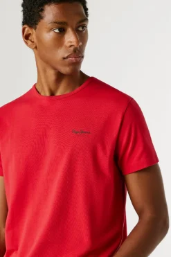 Camiseta b&aacute;sica manga corta logo