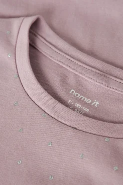 Camiseta de brillo de ni&ntilde;a