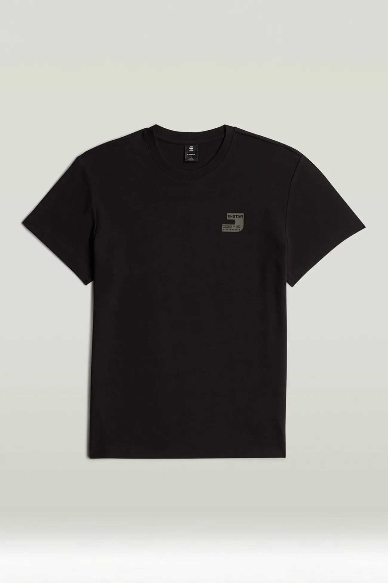 Camiseta de manga corta y corte recto