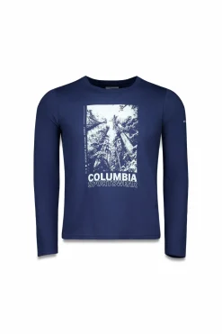 Camiseta de manga larga con estampado Rolling Bend™ de Columbia para mujer