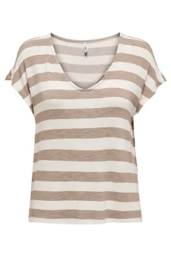 Camiseta ligera de rayas