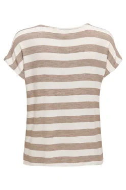 Camiseta ligera de rayas