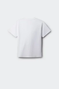 Camiseta manga corta boxy ni&ntilde;o