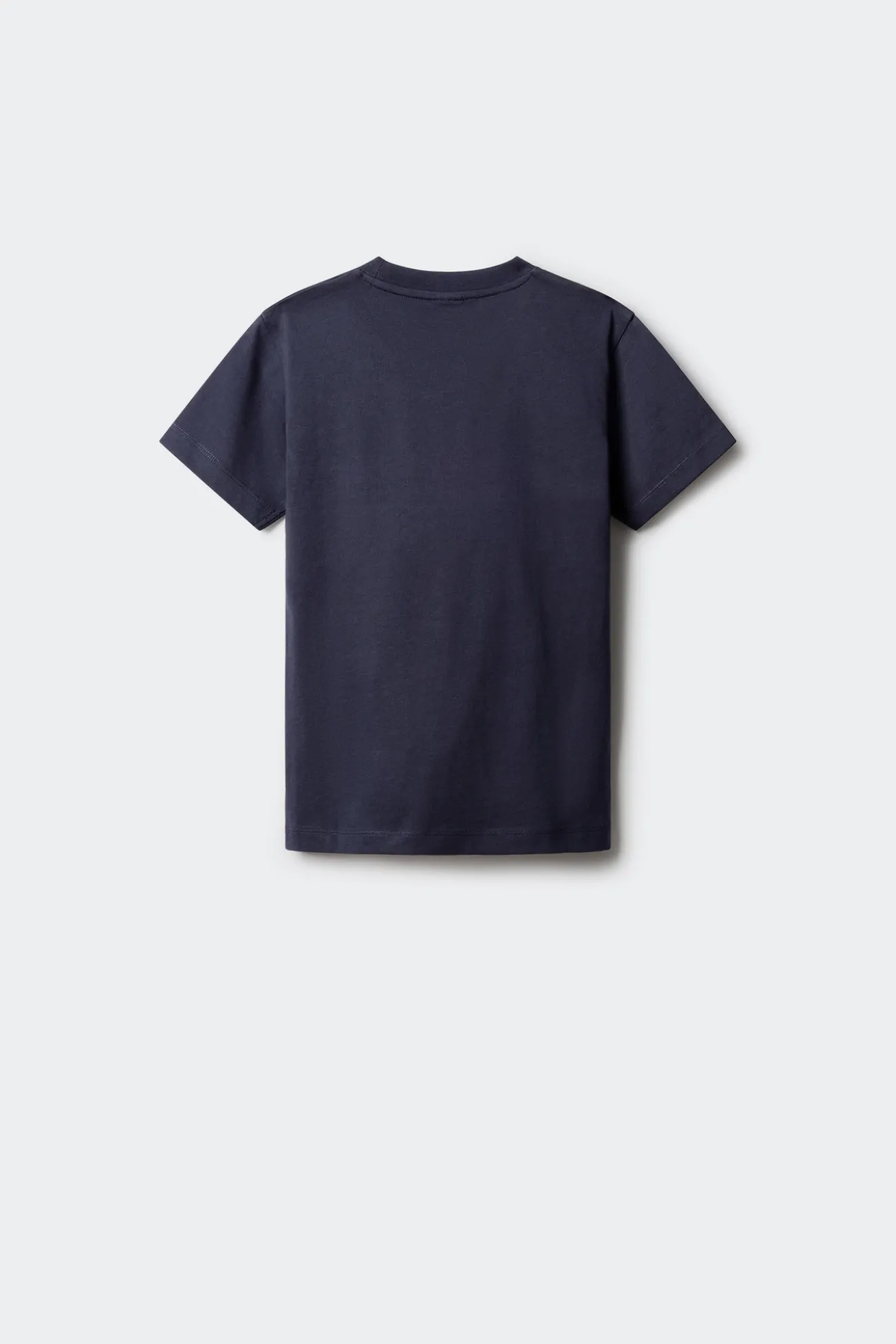 Camiseta manga corta color block ni&ntilde;o
