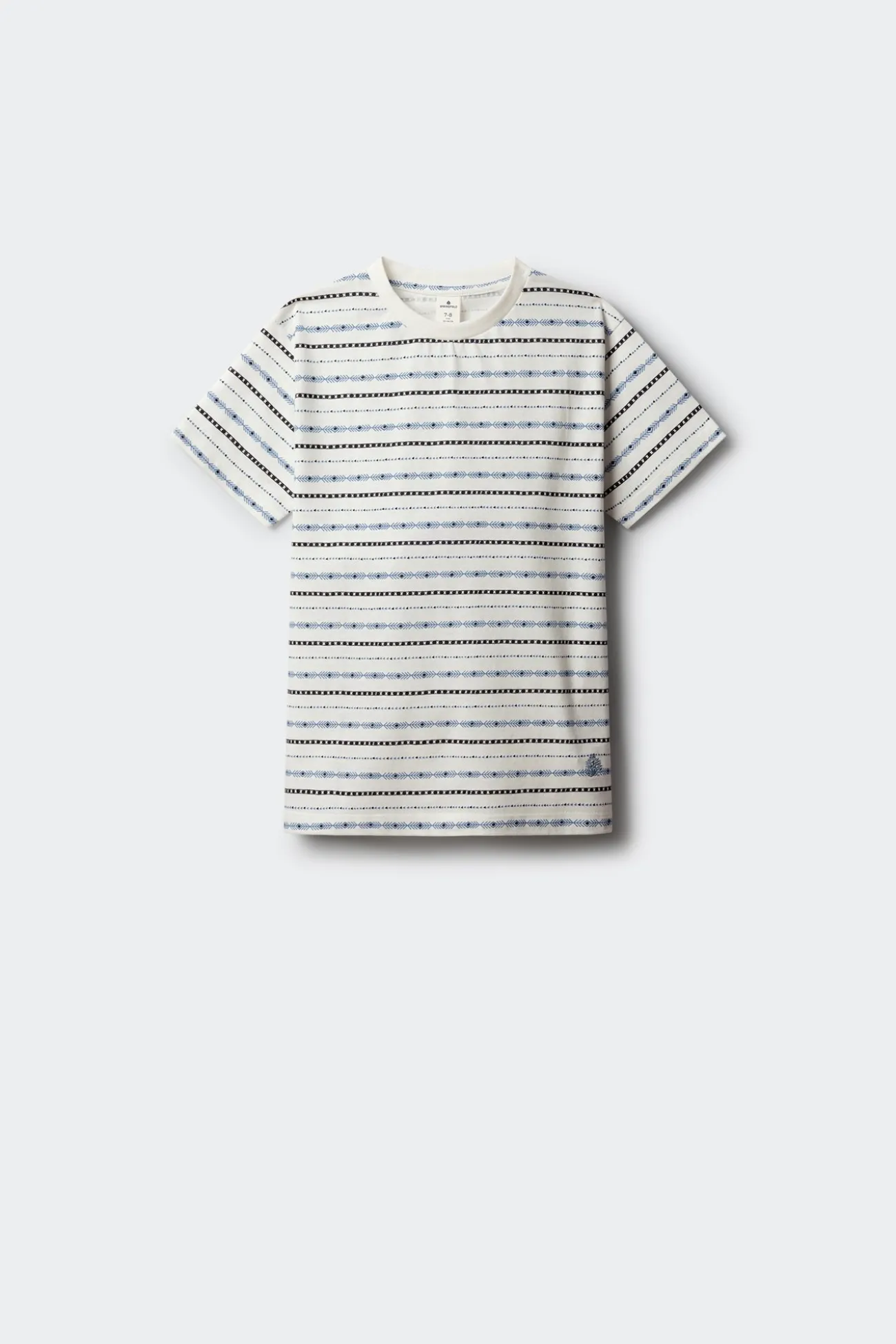 Camiseta manga corta etnica ni&ntilde;o