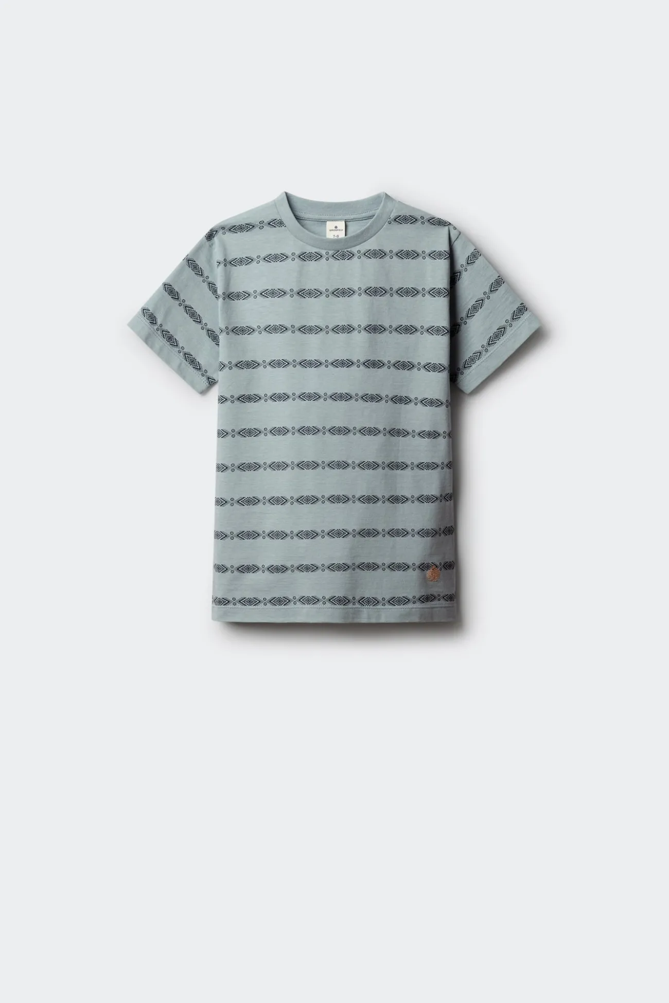 Camiseta manga corta etnica ni&ntilde;o