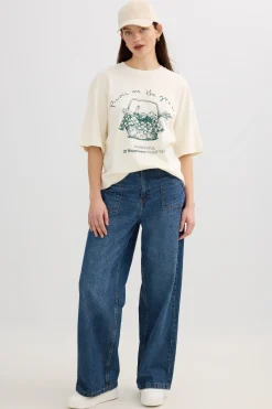 Camiseta manga corta print