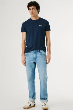Camiseta manga corta slim
