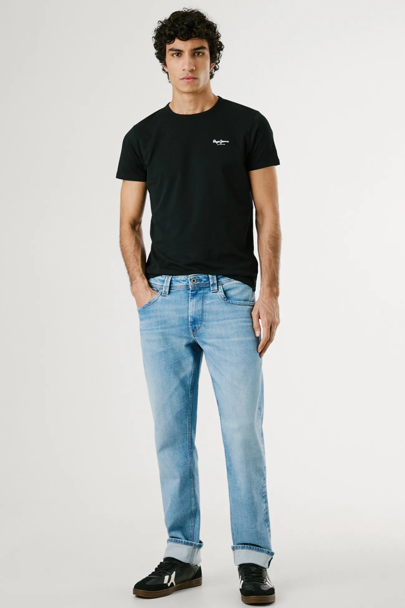 Camiseta manga corta slim