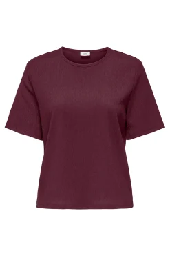 Camiseta manga corta textura