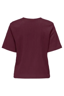 Camiseta manga corta textura