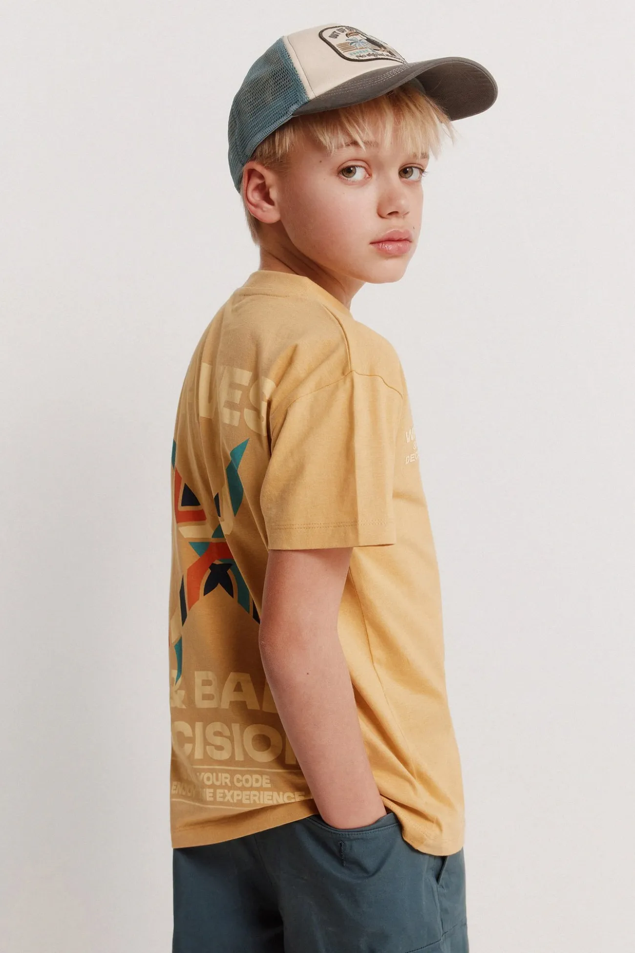 Camiseta manga corta waves ni&ntilde;o