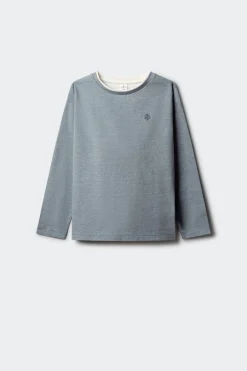 Camiseta manga larga b&aacute;sica ni&ntilde;o