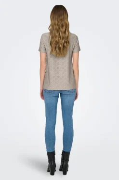 Camiseta manga larga calada