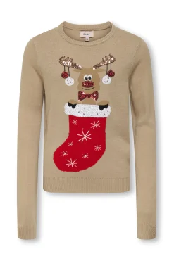 Camiseta manga larga navidad de niña