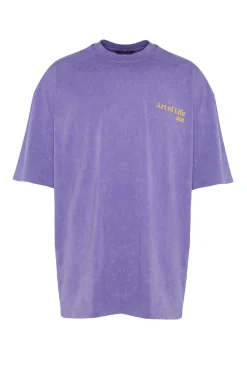 Camiseta oversize manga corta