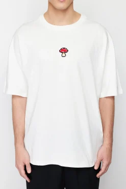 Camiseta oversize manga corta