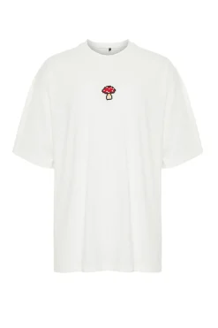 Camiseta oversize manga corta