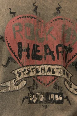 Camiseta print coraz&oacute;n