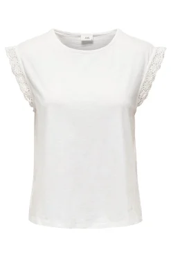 Camiseta sin mangas encaje
