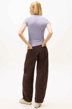 Camiseta slim de manga corta