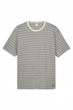 Camiseta textura rayas