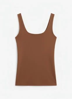Camiseta tirantes doble tejido