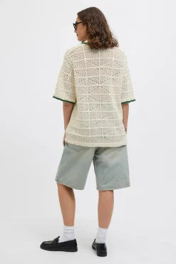 Cardigan de crochet