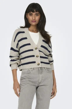 Cardigan de rayas