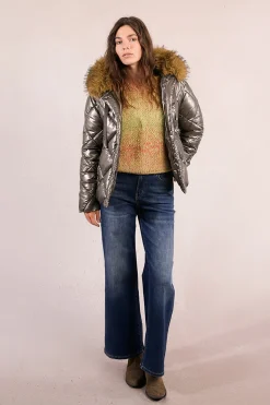 Chaqueta acolchada con capucha