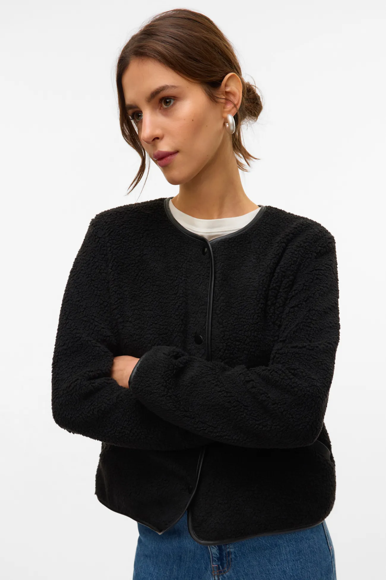 Chaqueta corta borrego