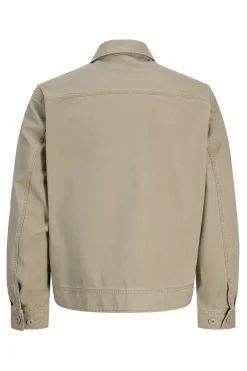 Chaqueta corta de tejido plano