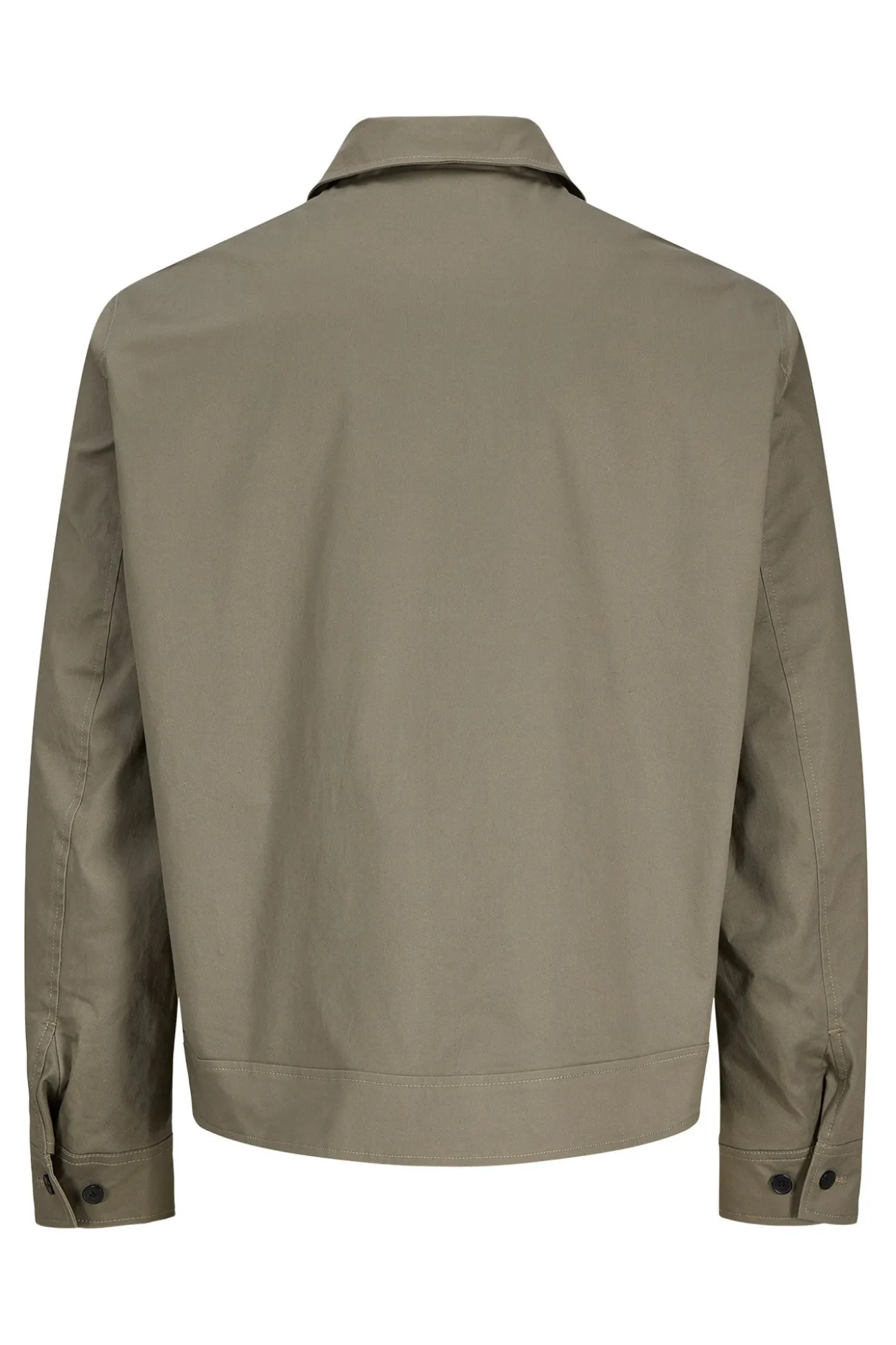 Chaqueta corta de tejido plano