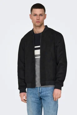 Chaqueta de antelina