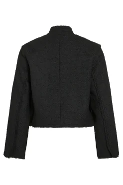 Chaqueta de pa&ntilde;o con botones