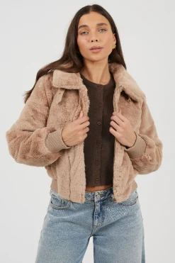 Chaqueta de pelo