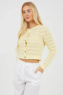 Chaqueta de punto troquelado
