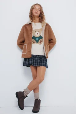 Chaqueta doble faz ni&ntilde;a