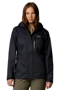 Chaqueta impermeable con capucha