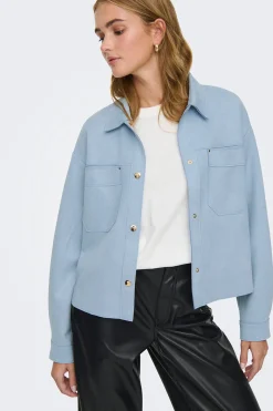 Chaqueta ligera antelina