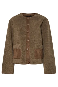 Chaqueta pana detalles ante