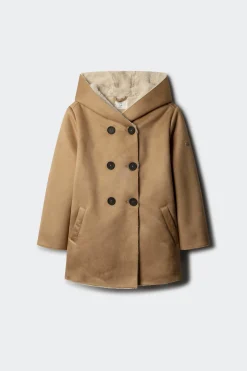 Chaqueta pa&ntilde;o cruzada ni&ntilde;a