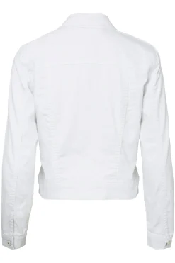 Chaqueta white denim