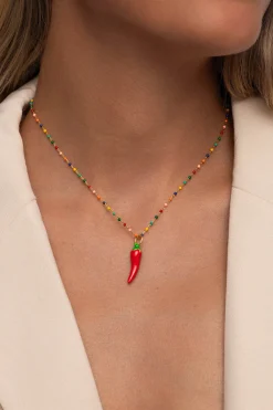 Charm Chili Pepper Ba&ntilde;o Oro