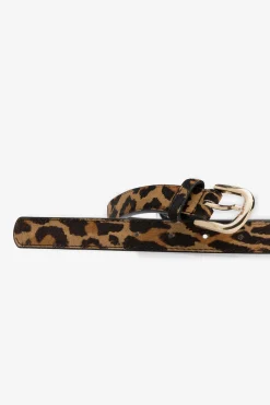 Cintur&oacute;n estampado animal